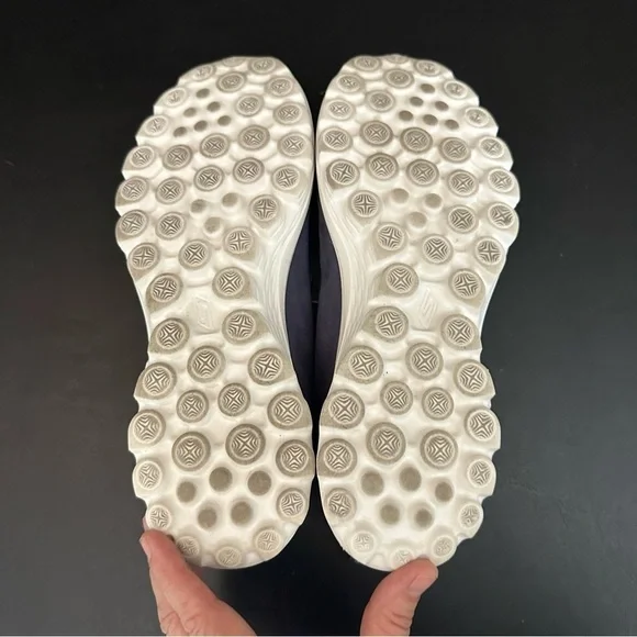 Skechers Women's Go Walk Chukka Shoes Blue Air Cooled Goga Mat Slip On Size 8.5 - Picture 8 of 9